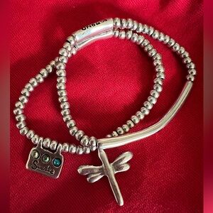 Uno do 50 Heal- Me Dragonfly Bracelet with brand pouch